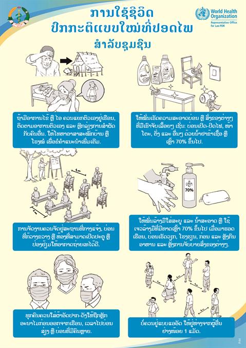 ການໃຊ້ຊີວິດ ປົກກະຕິແບບໃໝ່ທີ່ປອດໄພ ສຳລັບຊມຊົນ